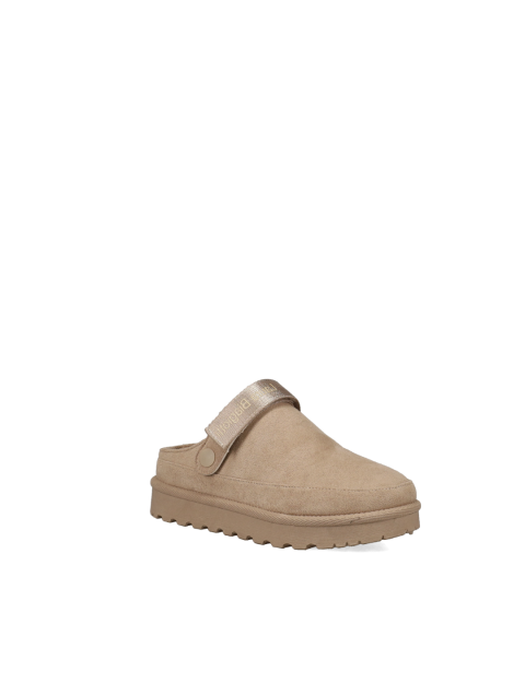 LAURA BIAGIOTTI Μπεζ Γυναικεία Γούνινα Mules