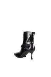 LAURA BIAGIOTTI Μαύρα Γυναικεία Μποτάκια με Αγκράφα