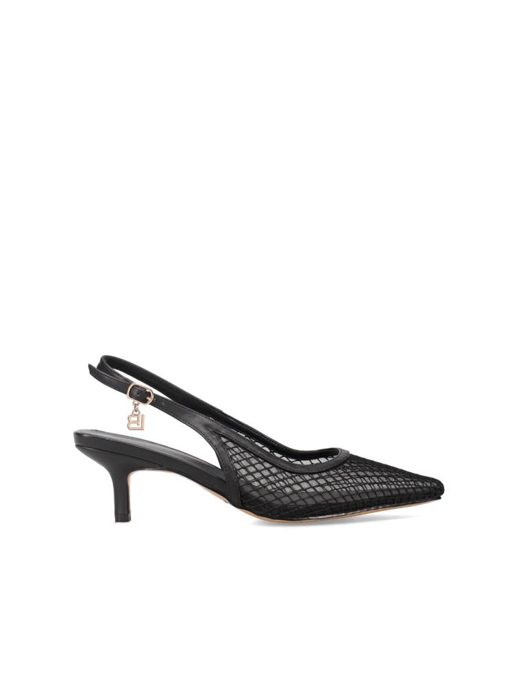 LAURA BIAGIOTTI Brown Women's Heels with Mesh