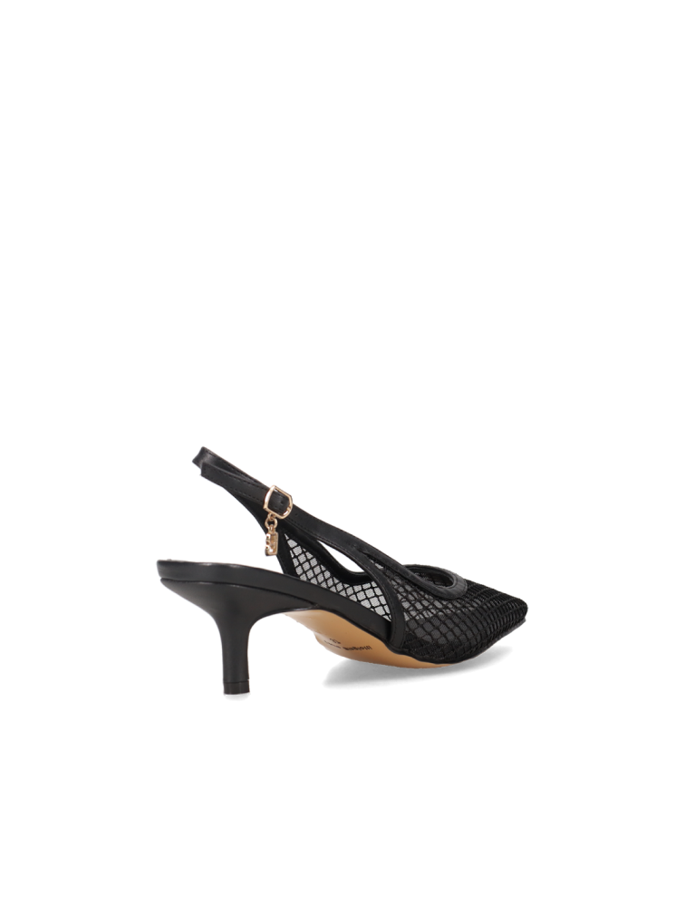 LAURA BIAGIOTTI Brown Women's Heels with Mesh