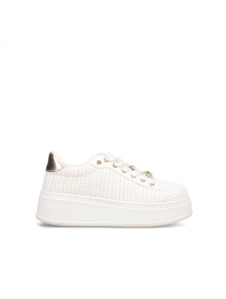 LAURA BIAGIOTTI Λευκά Sneakers από Ψαθί