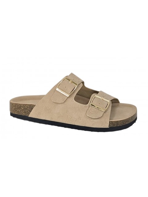 LAURA BIAGIOTTI Μπεζ Footbed Σανδάλια