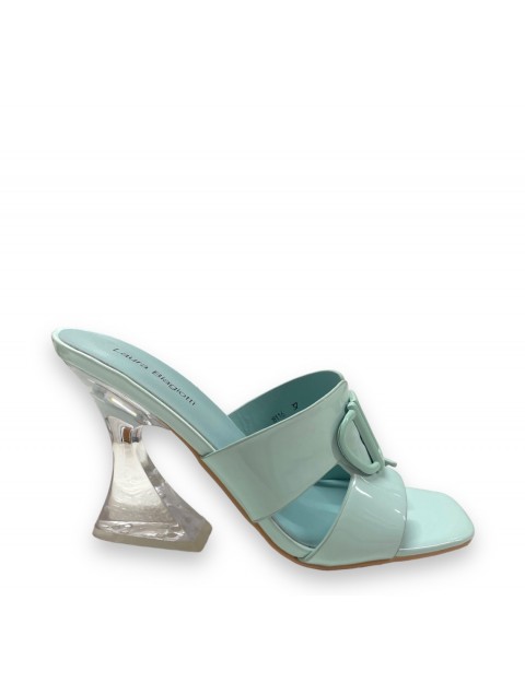 LAURA BIAGIOTTI Women's mint buckle mules LAURA BIAGIOTTI Women's mint buckle mules