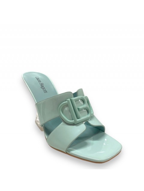 LAURA BIAGIOTTI Women's mint buckle mules LAURA BIAGIOTTI Women's mint buckle mules