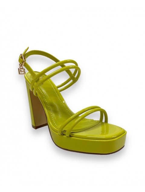 LAURA BIAGIOTTI Lime women's sandals LAURA BIAGIOTTI Lime women's sandals