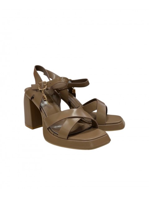 LAURA BIAGIOTTI Beige women's sandals LAURA BIAGIOTTI Beige women's sandals