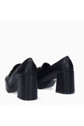 LAURA BIAGIOTTI Μαύρα ματ γυναικεία Loafers
