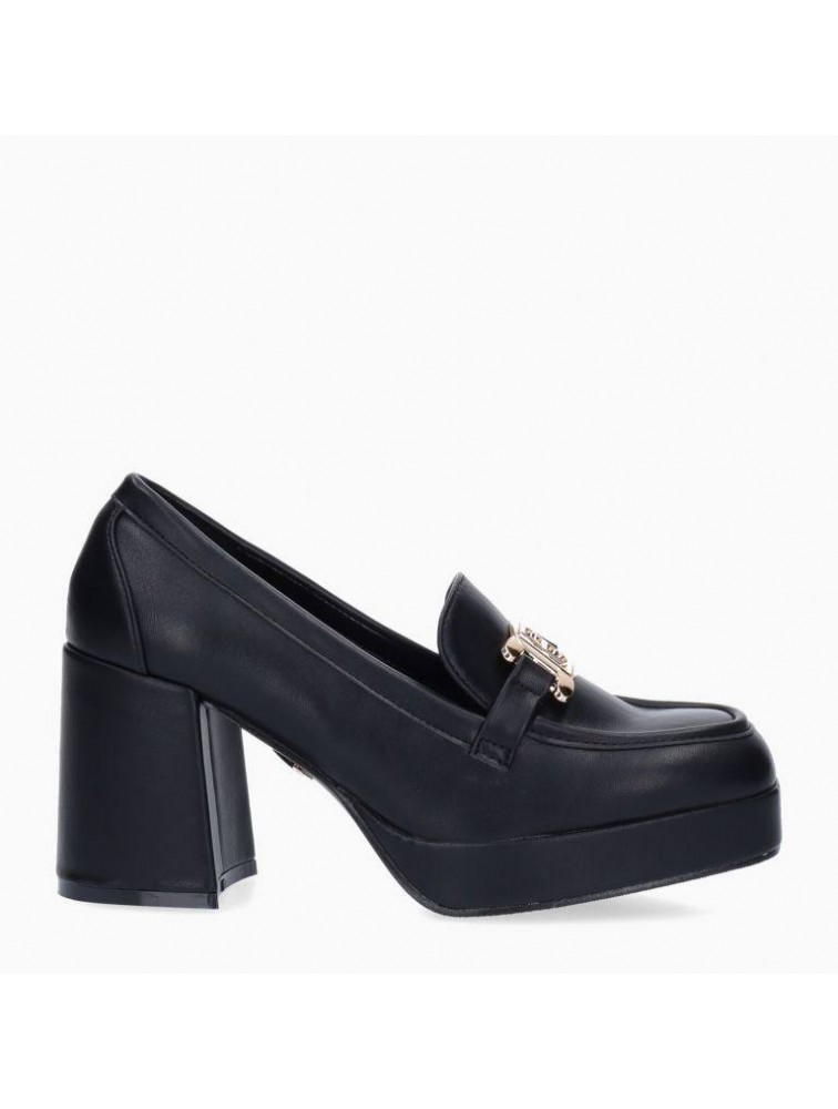LAURA BIAGIOTTI Μαύρα ματ γυναικεία Loafers