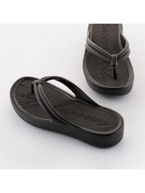 LEMON JELLY Mare 01 Vegan black women slides LEMON JELLY Mare 01 Vegan black women slides