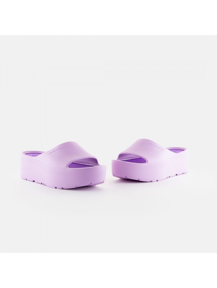 LEMON JELLY Sunny 35 Vegan violet slides Βιολετί πλατφόρμες