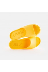 LEMON JELLY Sunny 36 Vegan Yellow Slides Yellow Platforms