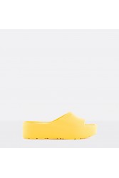 LEMON JELLY Sunny 36 Vegan Yellow Slides Yellow Platforms