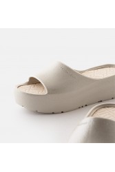 LEMON JELLY Fiorella 02 Vegan metallic slides Γκρι πλατφόρμες