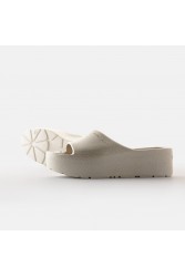 LEMON JELLY Fiorella 02 Vegan metallic slides Γκρι πλατφόρμες