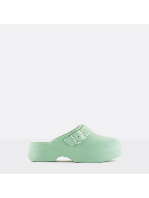 LEMON JELLY Simona 04 Vegan green mules Green mules LEMON JELLY Simona 04 Vegan green mules Green mules