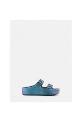 LEMON JELLY Elina Pearl Blue Μπλε περλέ πλατφόρμες