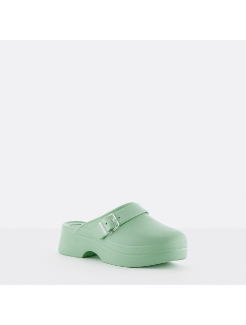 LEMON JELLY Simona 04 Vegan green mules Green mules LEMON JELLY Simona 04 Vegan green mules Green mules