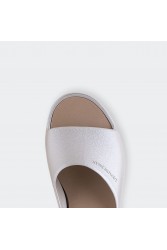 LEMON JELLY Sunny 05 Vegan warm grey platformas slides Γκρι πλατφόρμες