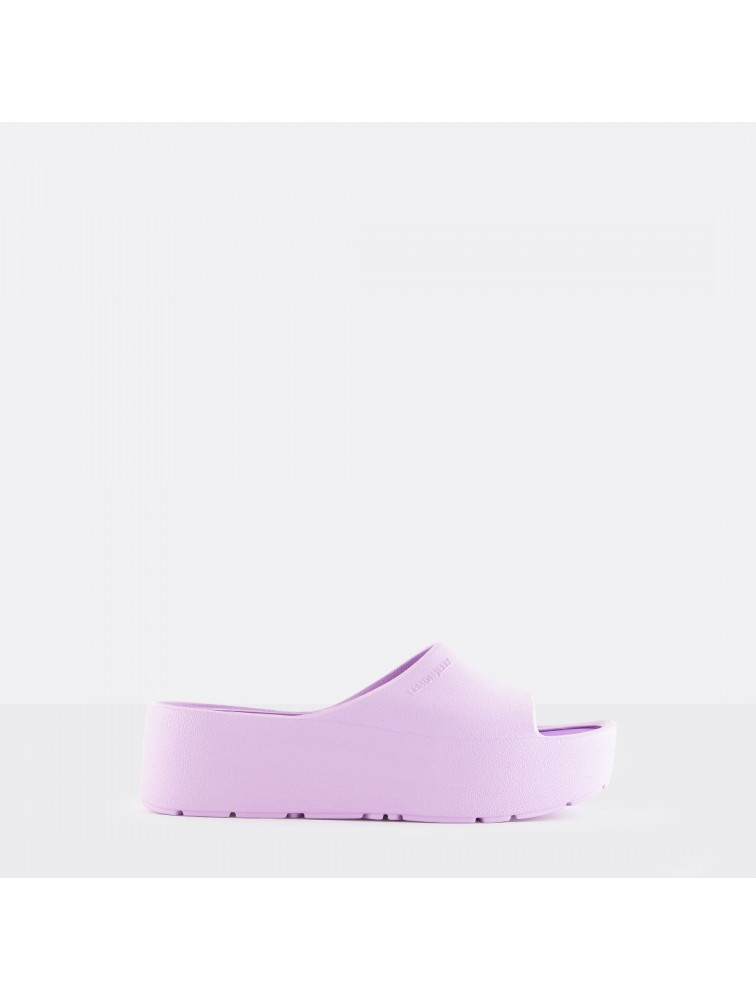 LEMON JELLY Sunny 35 Vegan violet slides Βιολετί πλατφόρμες