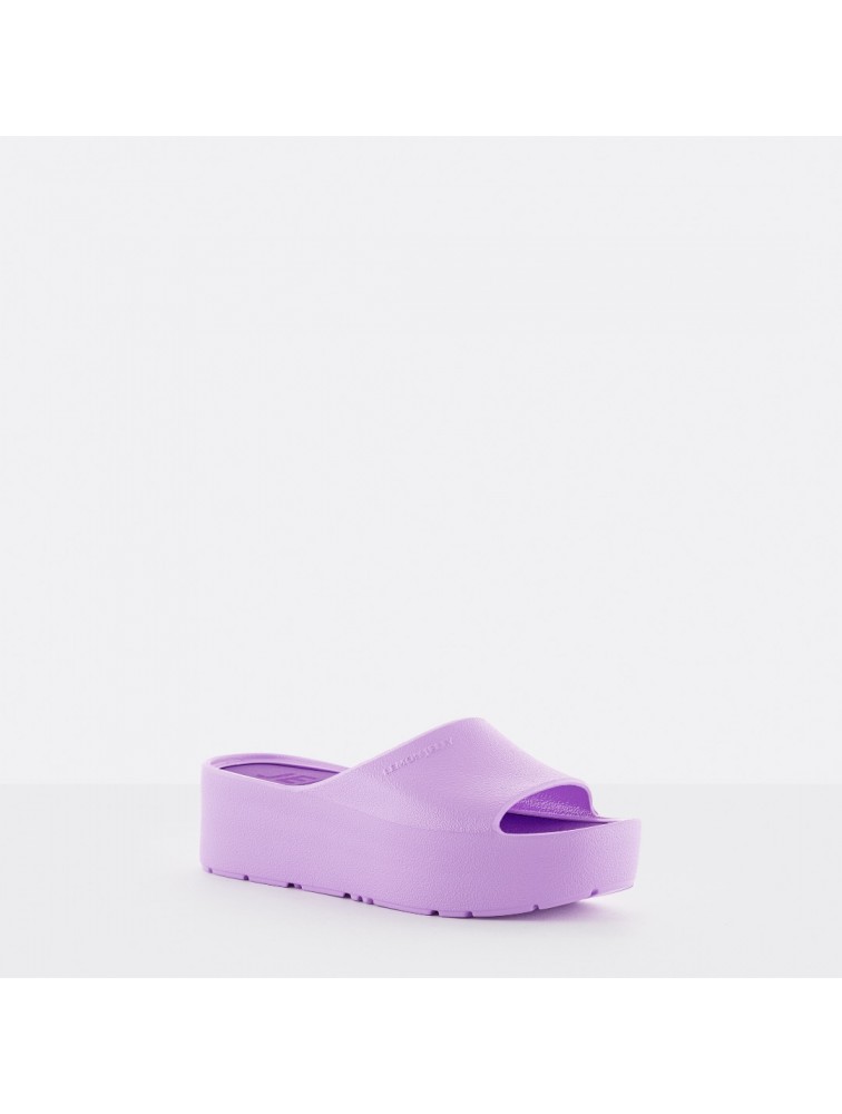 LEMON JELLY Sunny 35 Vegan violet slides Βιολετί πλατφόρμες