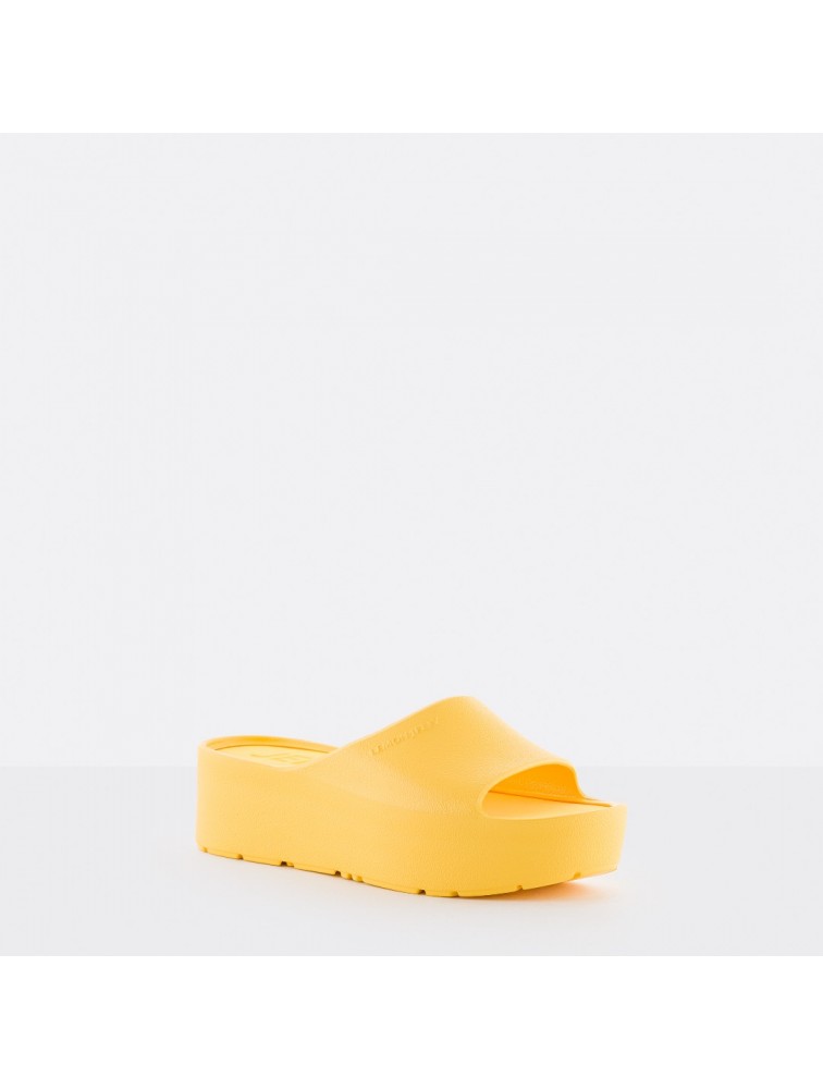 LEMON JELLY Sunny 36 Vegan Yellow Slides Yellow Platforms