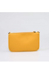 LOVELY HANDMADE Caldera Large Adora Bag Mustard Μουσταρδί γυναικεία τσάντα ώμου