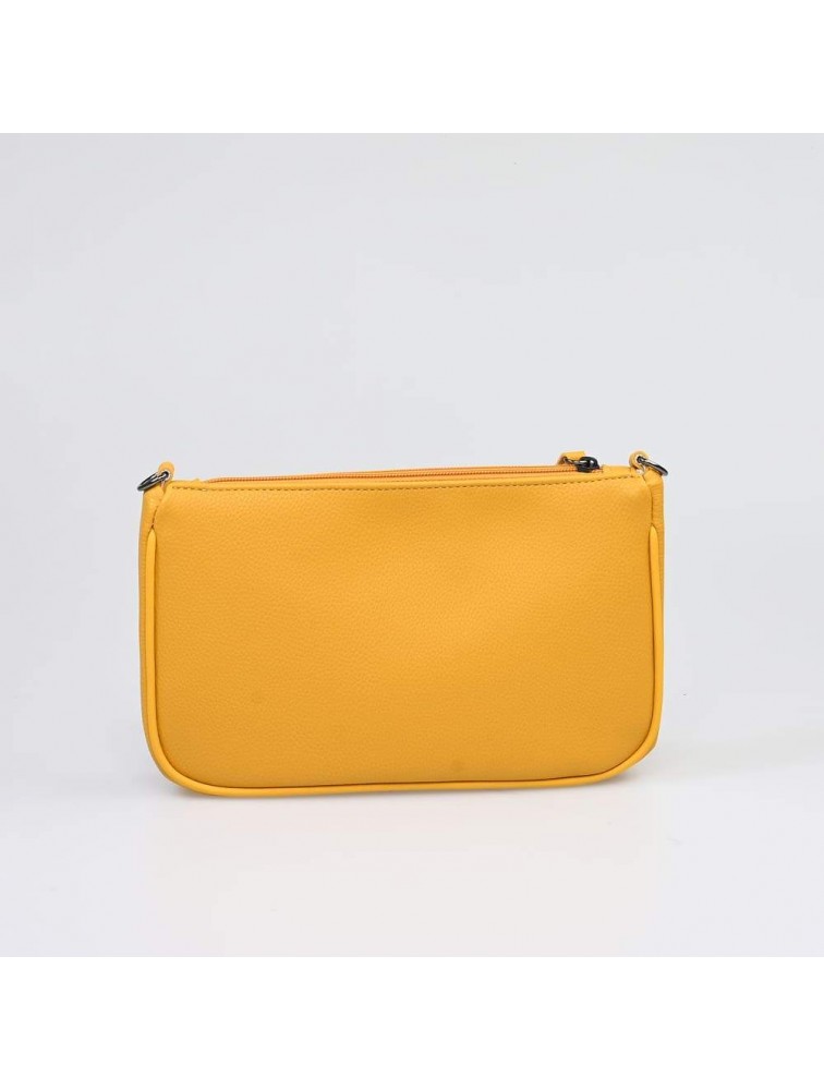 LOVELY HANDMADE Caldera Large Adora Bag Mustard Μουσταρδί γυναικεία τσάντα ώμου