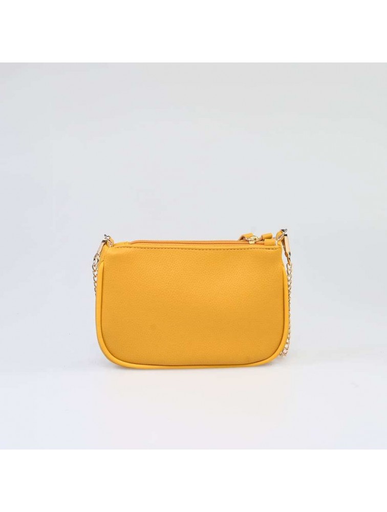 LOVELY HANDMADE Caldera Small Asti Bag Mustard Μουσταρδί Γυναικεία Τσάντα Ώμου