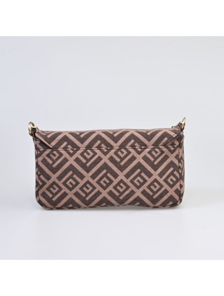 LOVELY HANDMADE Adele Rinella Bag Brown Καφέ γυναικεία τσάντα ώμου
