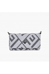 LOVELY HANDMADE Adele Rinella Bag Grey Γκρι γυναικεία τσάντα ώμου