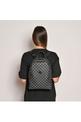 LOVELY HANDMADE Basic Simple Mosaic Bag Black Μαύρη τσάντα ώμου