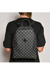 LOVELY HANDMADE Basic Simple Mosaic Bag Black Μαύρη τσάντα ώμου