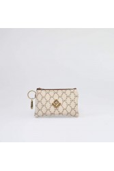 LOVELY HANDMADE Breloque Purse Mosaic Beige Μπεζ γυναικείο πορτοφόλι