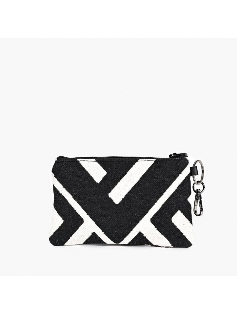 LOVELY HANDMADE Breloque Purse Rinella Black Μαύρο γυναικείο πορτοφόλι