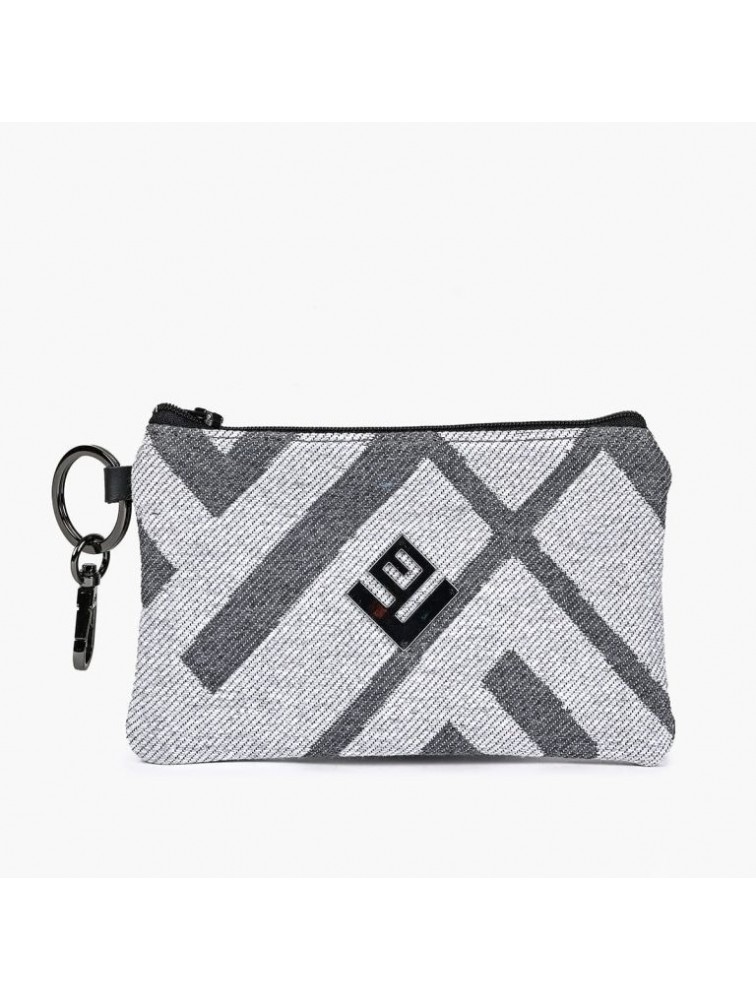 LOVELY HANDMADE Breloque Purse Rinella Grey Γκρι γυναικείο πορτοφόλι
