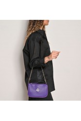 LOVELY HANDMADE Caldera Small Asti Bag Mauve Μωβ Γυναικεία Τσάντα Ώμου