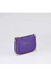 LOVELY HANDMADE Caldera Small Asti Bag Mauve Μωβ Γυναικεία Τσάντα Ώμου
