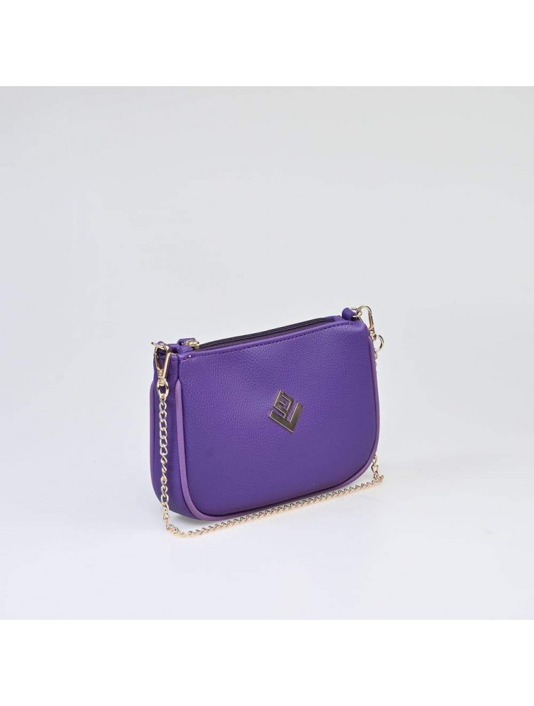 LOVELY HANDMADE Caldera Small Asti Bag Mauve Μωβ Γυναικεία Τσάντα Ώμου