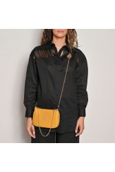 LOVELY HANDMADE Caldera Small Asti Bag Mustard Μουσταρδί Γυναικεία Τσάντα Ώμου
