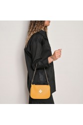 LOVELY HANDMADE Caldera Small Asti Bag Mustard Μουσταρδί Γυναικεία Τσάντα Ώμου
