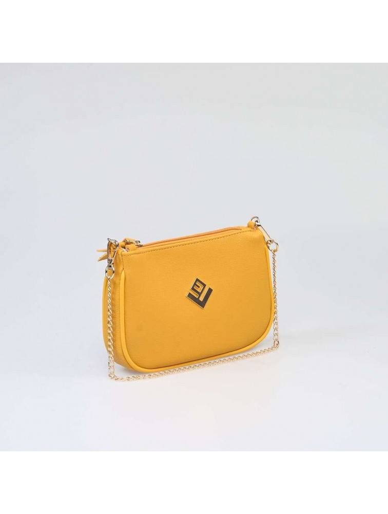 LOVELY HANDMADE Caldera Small Asti Bag Mustard Μουσταρδί Γυναικεία Τσάντα Ώμου