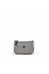 LOVELY HANDMADE Caldera Small Diamond Bag Τσάντα ώμου Γκρι