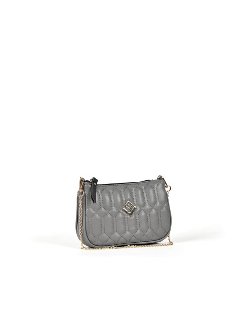 LOVELY HANDMADE Caldera Small Diamond Bag Grey LOVELY HANDMADE Caldera Small Diamond Bag Grey
