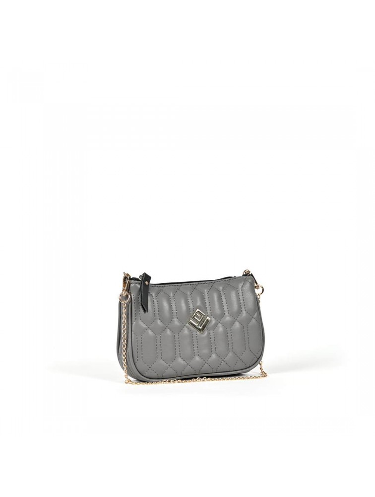 LOVELY HANDMADE Caldera Small Diamond Bag Τσάντα ώμου Γκρι