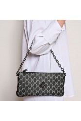 LOVELY HANDMADE Hespera Mosaic Bag Black Μαύρη Γυναικεία Τσάντα Ώμου