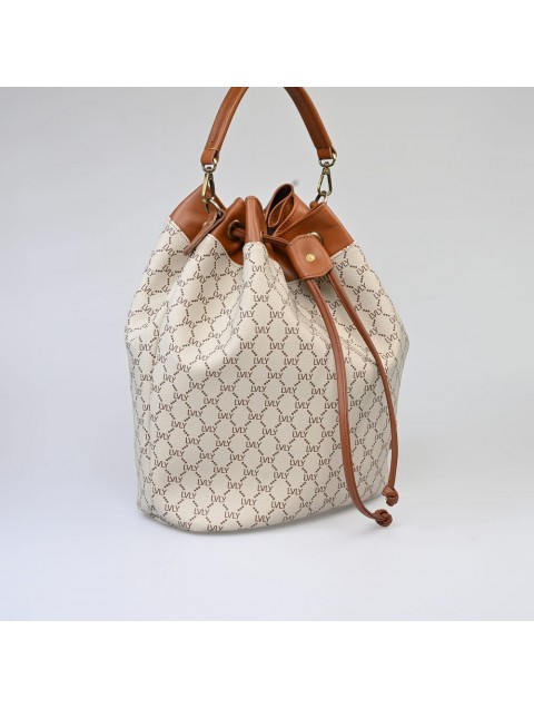 LOVELY HANDMADE Iris Mosaic Shoulderbag Beige LOVELY HANDMADE Iris Mosaic Shoulderbag Beige