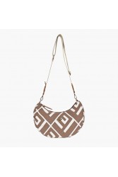 LOVELY HANDMADE Luna Rinella Bag Brown Καφέ γυναικεία τσάντα ώμου