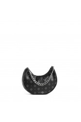 LOVELY HANDMADE Luna Signature Bag | Μαύρο