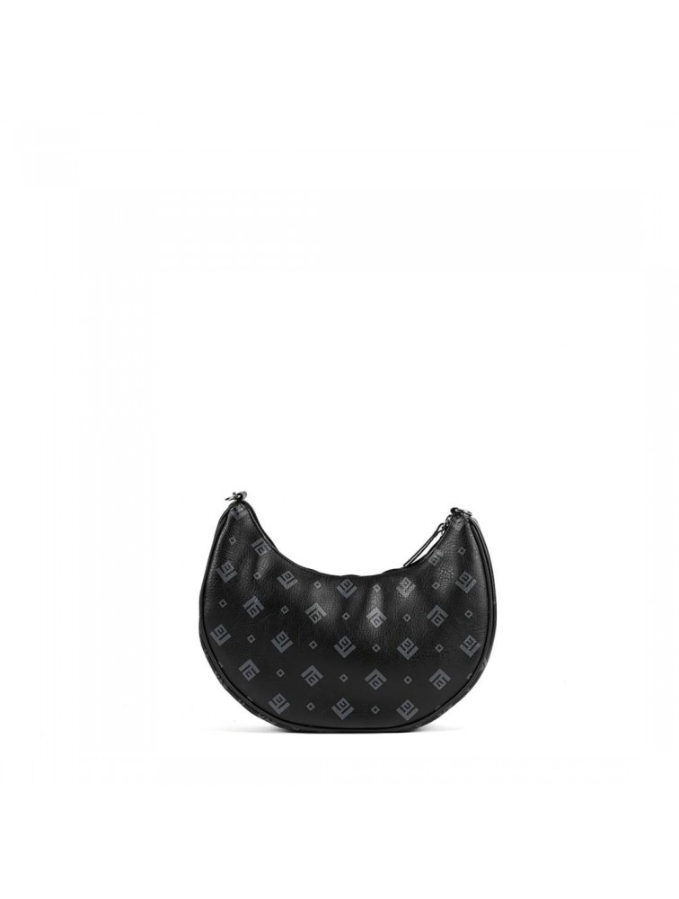 LOVELY HANDMADE Luna Signature Bag | Μαύρο