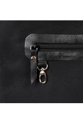 LOVELY HANDMADE Luna Signature Bag | Μαύρο